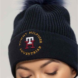 Tommy Hilfiger Vancouver Pom Pom Beanie Desert Sky