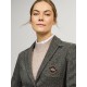 Tommy Hilfiger Albany Tweed Riding Blazer Fossil image
