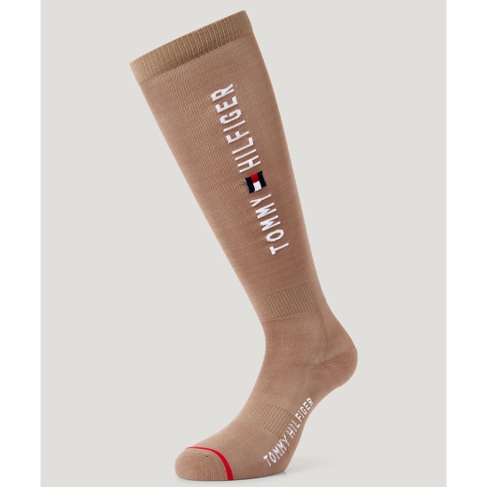 Tommy Hilfiger Clifton Riding Socks Taupe image