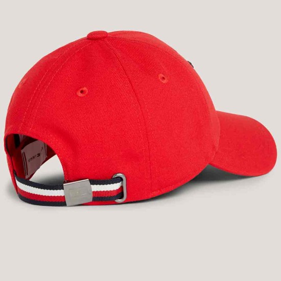 Tommy Hilfiger Montreal Flag Logo Cap Fierce Red image