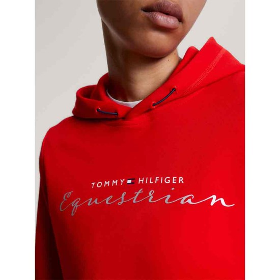 Tommy Hilfiger Greenwich Graphic Hoodie Fierce Red image