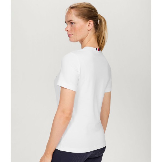 Tommy Hilfiger Belmont Rhinestone T-Shirt - Optic White image