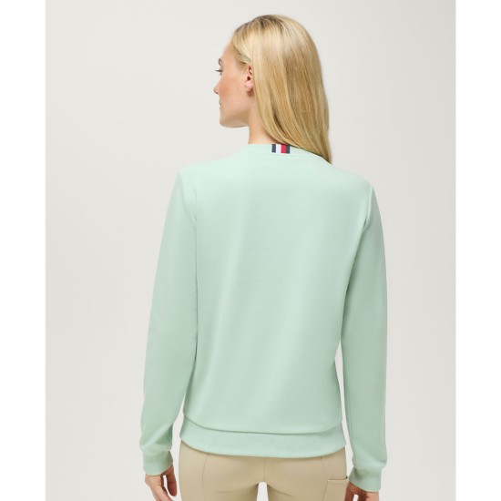 Tommy Hilfiger Belair Rhinestone Sweatshirt - Belair Mint image