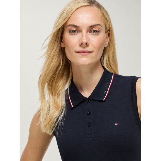 Tommy Hilfiger Cordova Sleeveless Polo - Desert Sky image