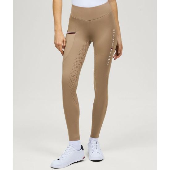 Tommy Hilfiger Elmira Full Grip Leggings - Beige image