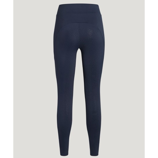 Tommy Hilfiger Elmira Rhinestone Full Grip Leggings - Desert Sky image