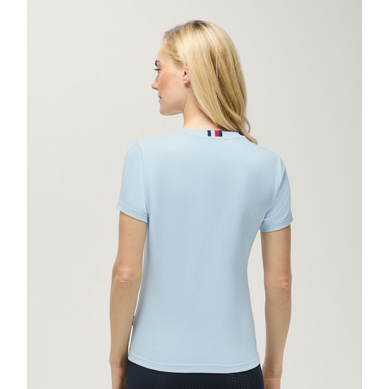 Tommy Hilfiger Malibu Rhinestone T-Shirt - Sweet Blue image