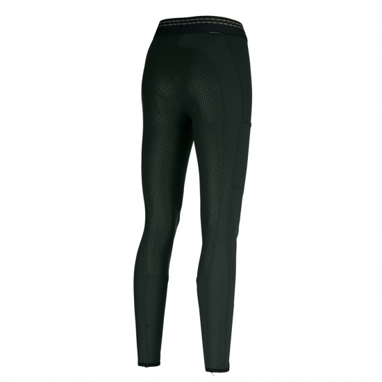 Pikeur Juli Grip Athleisure women's Riding leggings - Dark Green, Pikeur