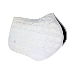 Woof Wear White Close contact saddle pad - Vision Range