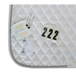 Competition saddlecloth Numbers -set of 2