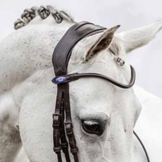 PS of Sweden Rolled leather U-shaped browband 