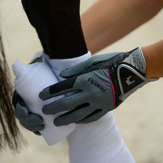 Roeckl Grey Madrid Gloves