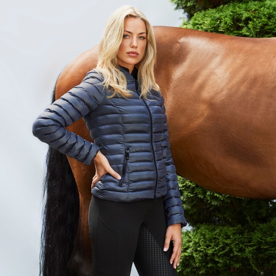 Pikeur Pauleen lightweight quilted jacket - Blueberry Coats and Jackets image