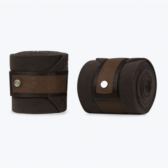 PS of Sweden polo bandages - Coffee Brown Suede image