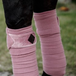 Kentucky horsewear Old Rose Velvet Fleece bandages