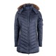 Montar Ladies Lila Navy long Jacket Coats and Jackets, 30% OFF Promotion image