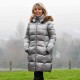 Pikeur Ladies prime collection Amara down coat - Silver Grey Coats and Jackets image