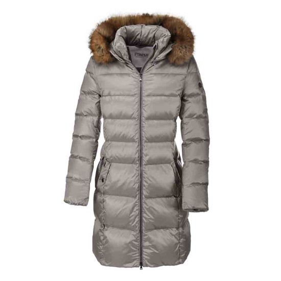 Pikeur Ladies prime collection Amara down coat - Silver Grey Coats and Jackets image