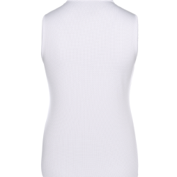 Cavallo Women's Salsa sleeveless Function competition shirt - White