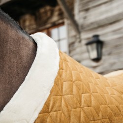Kentucky Horsewear Velvet Mustard Show Rug