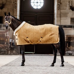 Kentucky Horsewear Velvet Mustard Show Rug