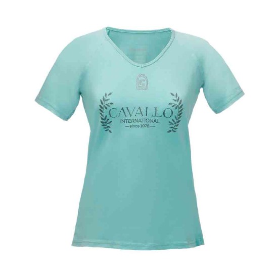 Cavallo Madita Sports T shirt in Thyme Ladies Shirts and Tops, 30% OFF Promotion image