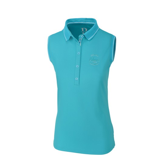 Pikeur Jarla Caribbean sea sleeveless function shirt Ladies Shirts and Tops, 30% OFF Promotion image