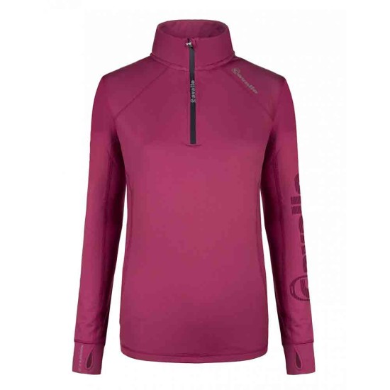 Cavallo ladies functional fleece lined Orfea top - Hot Pink Ladies Shirts and Tops, Base Layers, 20% OFF Promotion image