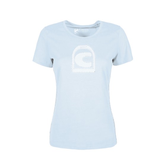 Cavallo Ladies Perina round neck T-shirt - Light Blue image