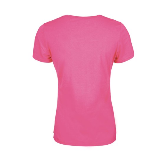 Cavallo Ladies Perina round neck T-shirt - Pinky Pink Ladies Shirts and Tops image