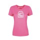 Cavallo Ladies Perina round neck T-shirt - Pinky Pink Ladies Shirts and Tops image