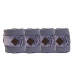 Kentucky horsewear Purple Velvet Fleece bandages