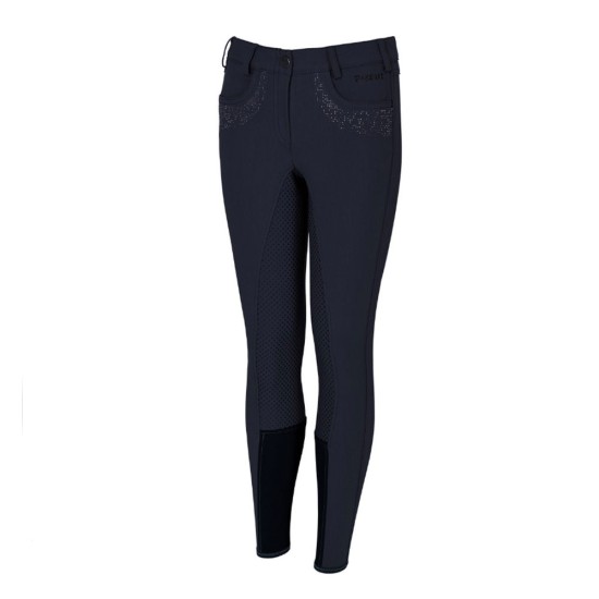 Navy Blue Pikeur Kalotta Grip Youths Breeches Riding Breeches, Young Rider image