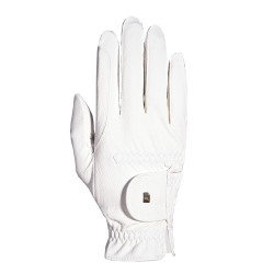 Roeckl Grip White Riding Gloves