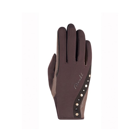 Roeckl Ladies Winter Mocha Jardy horse riding gloves Riding Gloves image