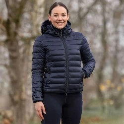 Covalliero Quilted Jacket - Dark Navy