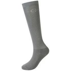 Covalliero Tall Riding Socks - Steel Grey