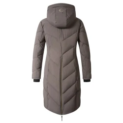 Covalliero Winter Long Coat - Chocolate