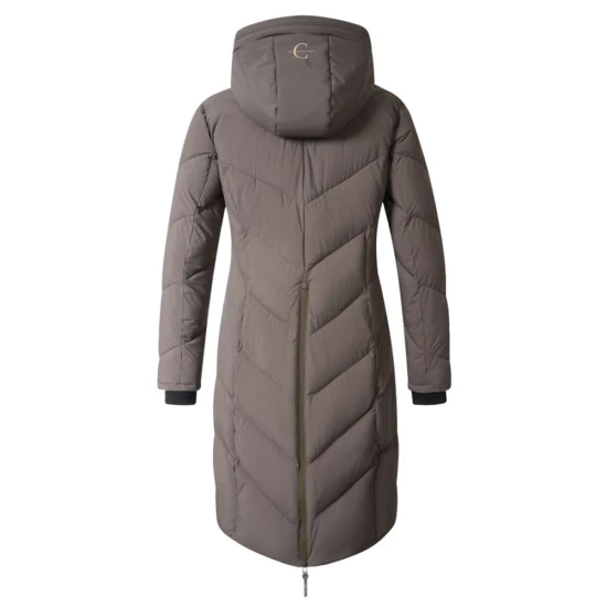 Covalliero Winter Long Coat - Chocolate image