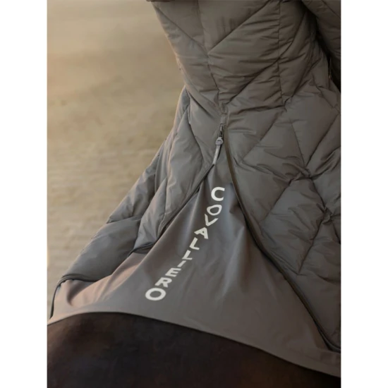 Covalliero Winter Long Coat - Chocolate image
