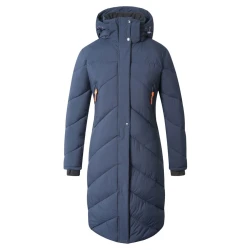 Covalliero Winter Long Coat - Navy