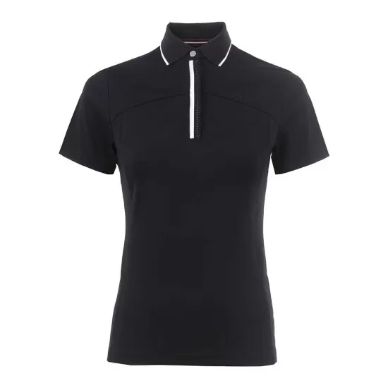 Cavallo Pique Polo - Black image