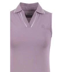 Cavallo Sleeveless Polo - Dusty Rose