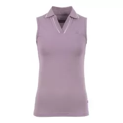 Cavallo Sleeveless Polo - Dusty Rose