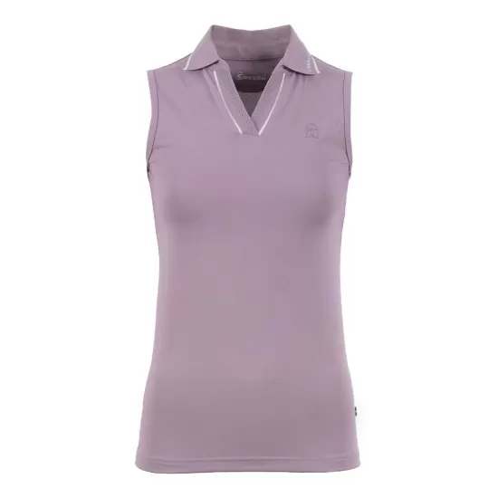 Cavallo Sleeveless Polo - Dusty Rose image