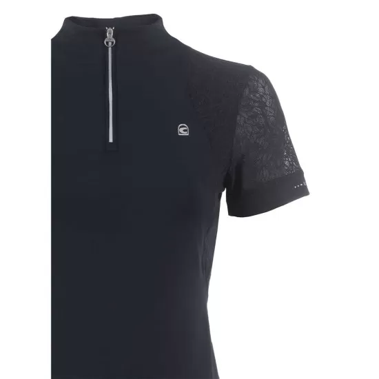 Cavallo Lace Halfzip Shirt - Dark Blue image