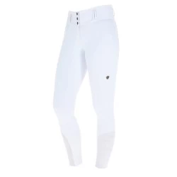 Covalliero High Waist Breeches - White