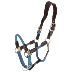 Covalliero Cordano Headcollar - Smoked Blue