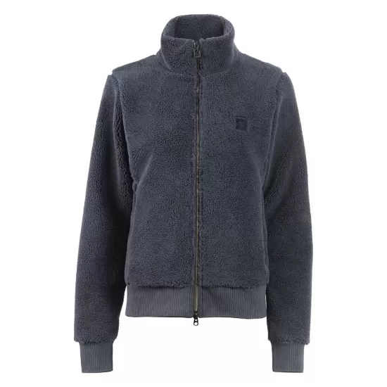 Cavallo Grete Teddy Fleece Jacket - Midnight Grey image