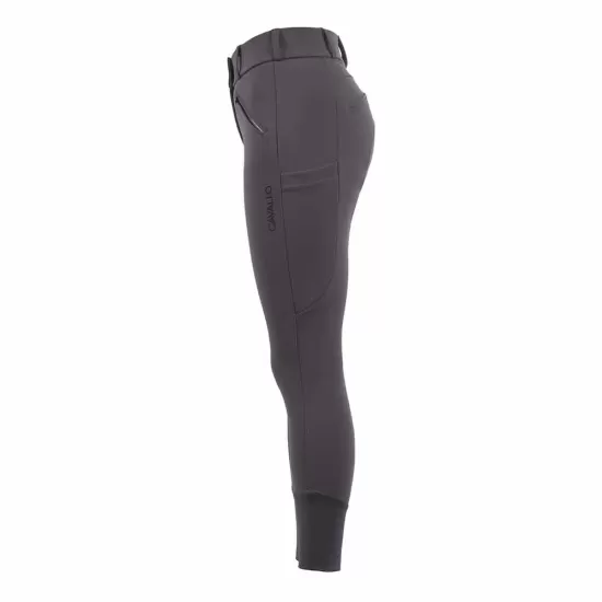Cavallo Ladies Breeches Carina Grip Mobile S - Fog Grey image
